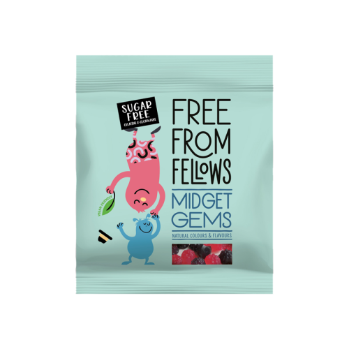 Free From Fellows Sugar Free Midget Gems 100g