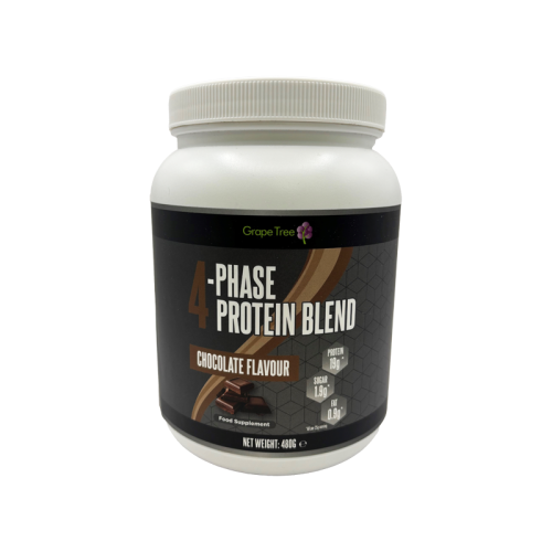 Grape Tree Chocolate 4-Phase Protein Powder 480g