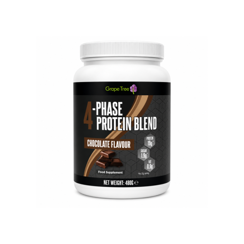 Grape Tree Chocolate 4 Phase Protein Powder 480g