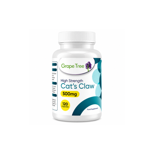 Grape Tree Cats Claw 500mg 4:1 120 Capsules