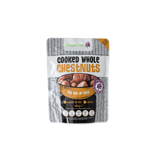 Grape Tree Cooked Whole Chestnuts 180g