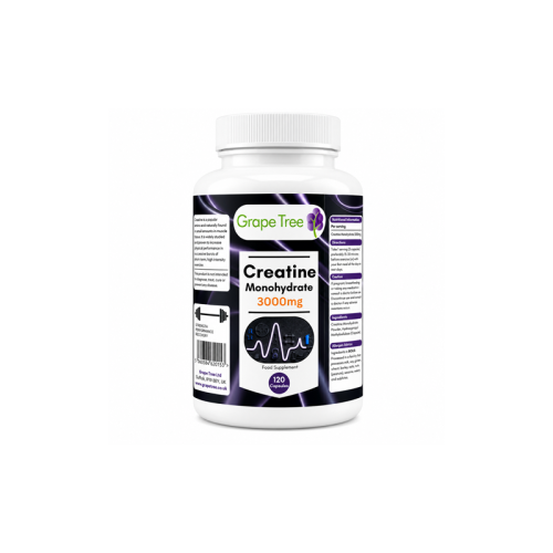 Grape Tree Creatine Monohydrate 3000mg 120 Capsules
