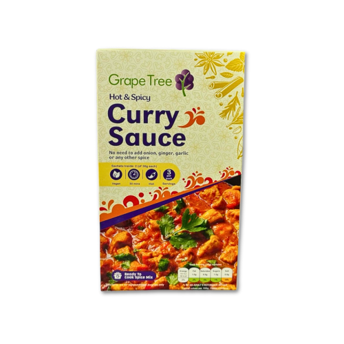 Grape Tree Hot And Spicy Curry Sauce 60g