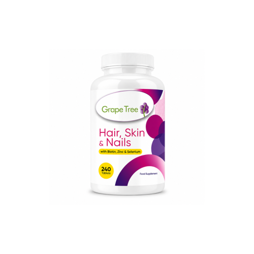 Grape Tree Hair, Skin And Nails Tablets 240s