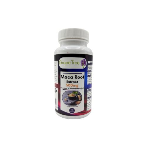 Grape Tree Maca Root 500mg 60 Capsules