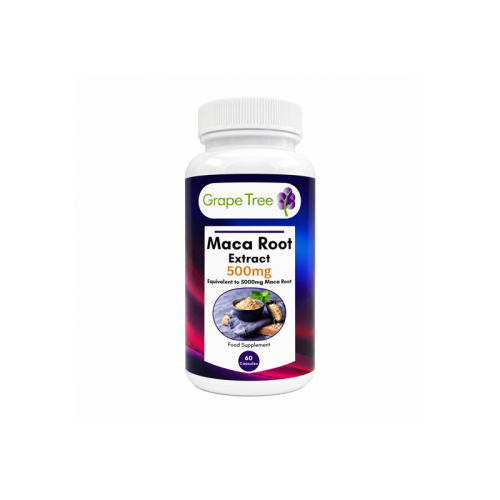 Grape Tree Maca Root 500mg 60 Capsules