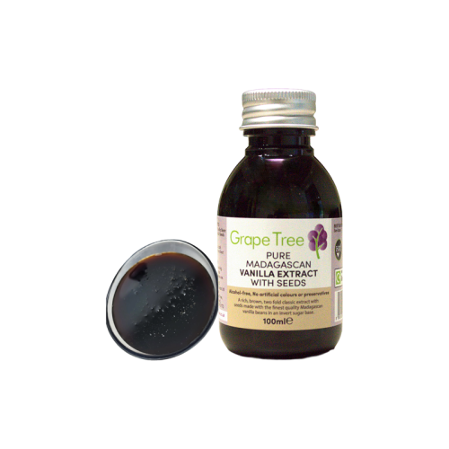 Grape Tree Madagascan Vanilla Extract With Seeds 100ml