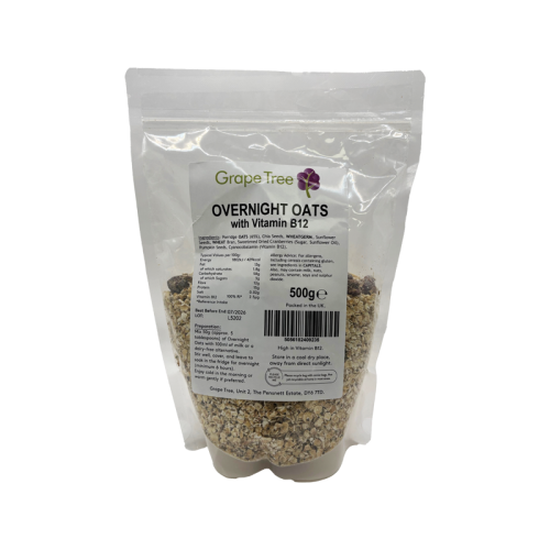 Grape Tree Overnight Oats With Vitamin B12 500g