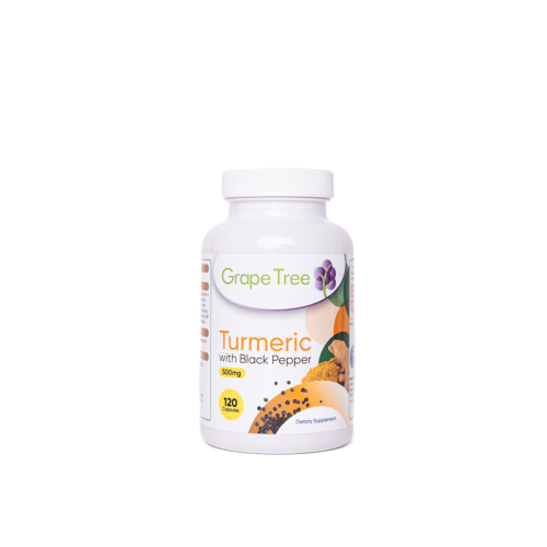 Grape Tree Turmeric With Black Pepper 500mg
