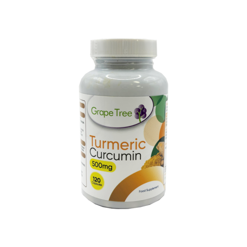 Grape Tree Turmeric Curcumin 500mg 120 Capsules