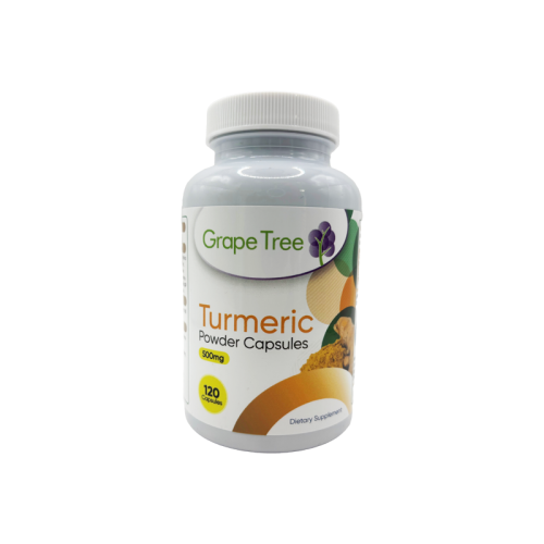 Turmeric Powder Capsules 500mg 120s