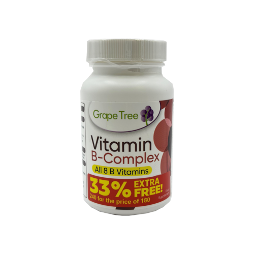 Grape Tree B Complex 100% NRV 240 Tablets