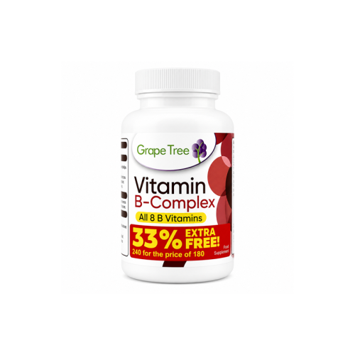 Grape Tree B Complex 100% NRV 240 Tablets
