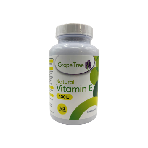 Grape Tree Natural Vitamin E 400iu Capsules 120s