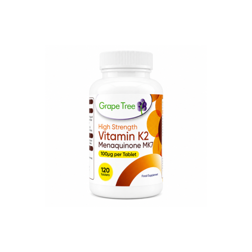 Grape Tree Vitamin K2 100mcg 120 Tablets