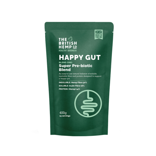 The British Hemp Co Happy Gut Inulin Pre-Biotic Blend 400g