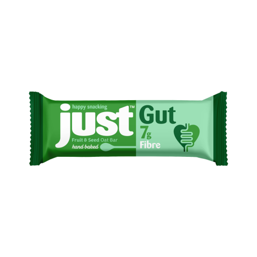 Just Gut Health Fruit And Seed Oat Bar 75g