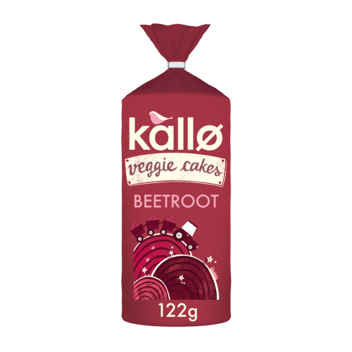 Kallo Beetroot And Balsamic Veggie Cakes 122g