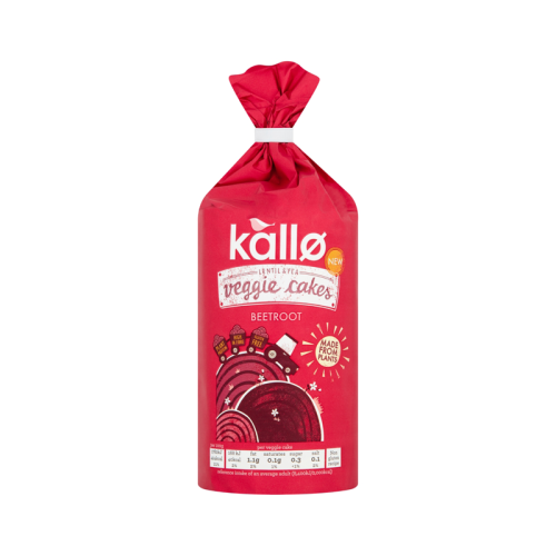 Kallo Beetroot And Balsamic Veggie Cakes 122g