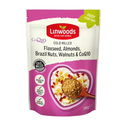 Linwoods Flaxseed, Almonds, Brazil Nuts And CoQ10 200g