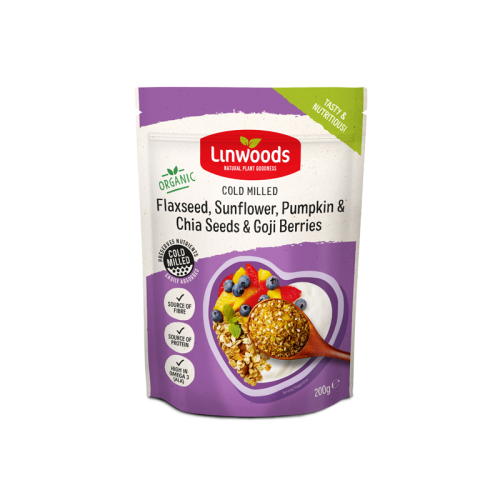 Linwoods Organic Flaxseed, Sunflower, Pumpkin, Chia And Goji 200g