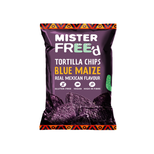 Mister Free'd Blue Maize Tortilla Chips 135g