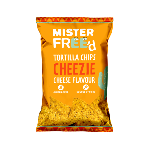 Mister Free'd Cheese Flavour Tortilla Chips 135g