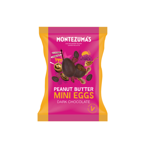 Montezuma’s Dark Chocolate Peanut Butter Mini Eggs 120g