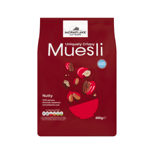 Mornflake Crispy Muesli Nutty 650g