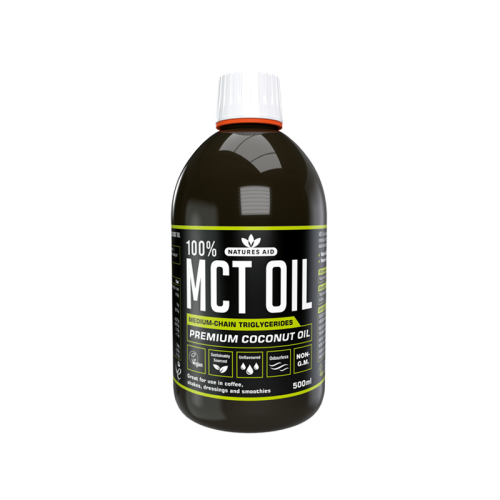 Natures Aid 100% Pure MCT Oil 500ml