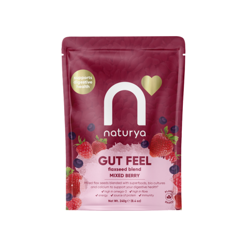 Naturya Gut Feel Flaxseed Blend Mixed Berry 240g
