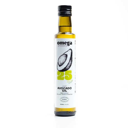 Omega Pressery Light Avocado Oil For Cooking 250ml