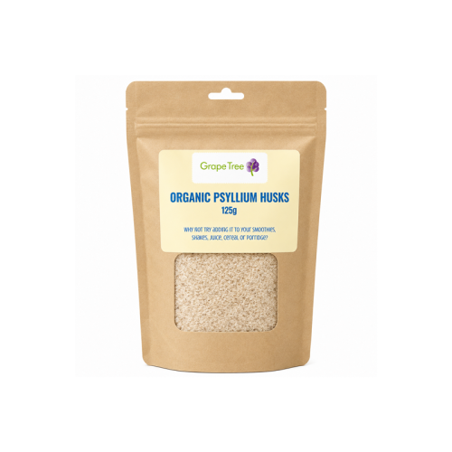 Organic Psyllium Husks 125g