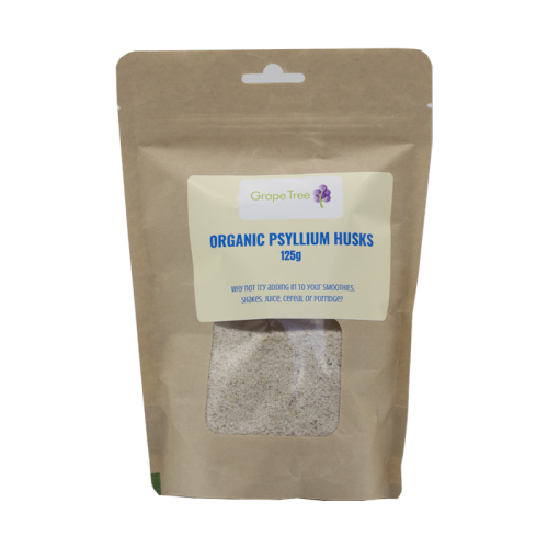 Organic Psyllium Husks 125g