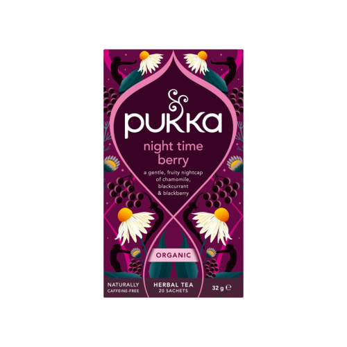 Pukka Night Time Berry Organic Herbal Tea 20 Bags