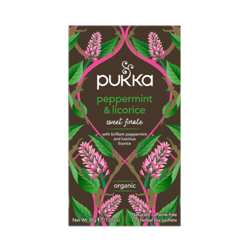 Pukka Organic Peppermint &amp; Licorice 20 Bags