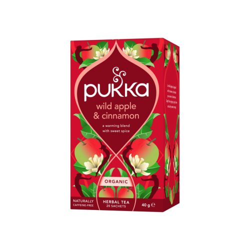 Pukka Organic Wild Apple &amp; Cinnamon 20 Bags
