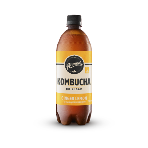 Remedy Kombucha Ginger Lemon 700ml