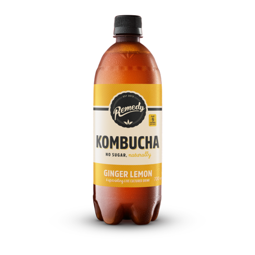 Remedy Kombucha Ginger Lemon 700ml