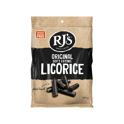RJ's Soft Original Licorice 300g