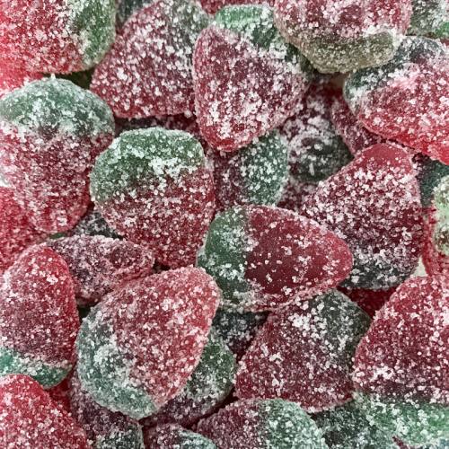 Vegan Strawberry Jellies 500g
