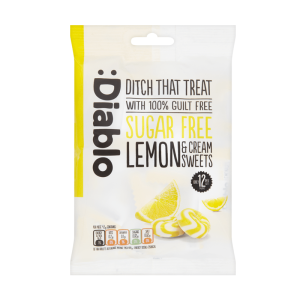 Sugar Free Lemon & Cream Sweets 75g