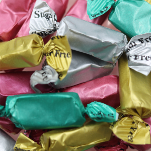Grape Tree Sugar Free Assorted Toffees 100g