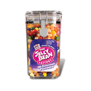 The Jelly Bean Factory Gourmet Jelly Bean Jar 700g