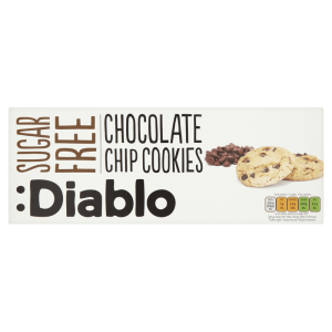 Diablo Sugar Free Chocolate Chip Cookies 135g