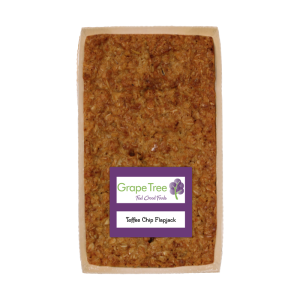 Grape Tree Toffee Chip Flapjack Tray 275g
