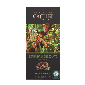 Cachet Organic Extra Dark Chocolate 85% Cacao 100g