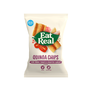Eat Real Quinoa Chips Sundried Tomato and Roasted Garlic 80g