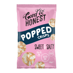 Good & Honest Sweet & Salty Popped Crisps 85g