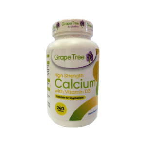 Grape Tree Calcium With Vitamin D3 Tablets 240s